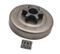 ERIHJOX Tambour d'embrayage Compatible avec Les tronçonneuses CS-301, CS-305, CS-306, CS-330MX4, CS-330T, CS-340, CS-341, CS-3400, CS-345, CS-346, CS-360T et CS-3500