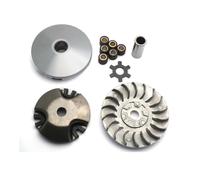 ERIHJOX Variateur à rouleaux 1E40QMB 50cc, ventilateur adapté aux moteurs de motos et scooters 50 18 mm