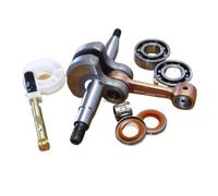 ERIHJOX Vilebrequin avec roulements à Billes et Joints d'huile, Compatible avec Les modèles 51 et 55. Remplace Le numéro 503573806.(with Oil Pump)