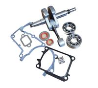 ERIHJOX Vilebrequin MS661 avec roulement à Billes et Joints d'étanchéité for tronçonneuse MS661 MS661C