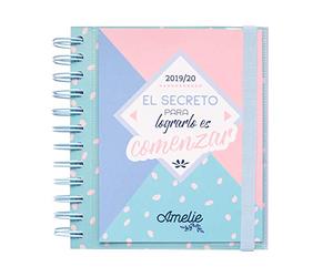 Erik - Agenda Scolaire Journalier Amelie 2019/2020 - espagnol - 10 mois
