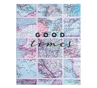 Erik® - Album Photo Cartes du Monde Grand Format -304 pochettes - 13 x 20 cm, Bleu
