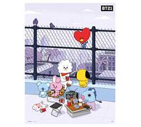 Erik - Art Print Illustration BT21 - sur Les Toits, 30 x 40 cm