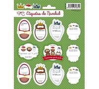 Erik - Blister avec 2 feuilles d'étiquettes Rois mages (ELE0170)