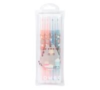Erik Surligneurs SSGE001 – Lot de 4 pastel Pusheen, pointe large et fine – Rose, Orange, Vert, Bleu