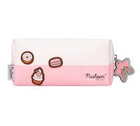 Erik® - Grande Trousse Pusheen The Cat Rose Collection |Trousse Scolaire, Trousse à Maquillage | 20 x 9 x 8,5 cm