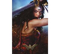 Erik Affiche Wonder Woman Épée – Papier glacé – 91 x 61 cm