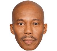 Erik King (Moustache) Big Head. Masque plus grand que nature.