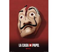 Erik - La Casa De Papel Masque, 30 x 40 cm