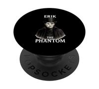 Erik Le fantôme de l'ombre Gothique PopSockets PopGrip Adhésif