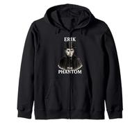 Erik Le fantôme de l'ombre Gothique Sweat à Capuche