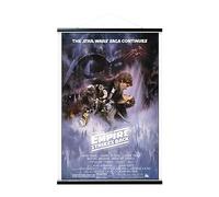 Erik PACK0184 Poster et Kit de Fixation, Star Wars Classic L'Empire Contre Attaque - Episode V, 61 x 91,5 cm
