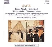 Erik Satie - 3 Gymnopédies / 3 Gnossiennes / Ragtime parade