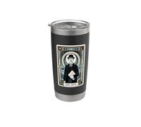 Erik Satie Compossier Pianiste Tarot Gobelet isotherme en acier inoxydable double paroi