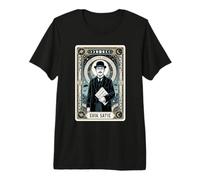 Erik Satie Compossier Pianiste Tarot T-Shirt Haut de Gamme