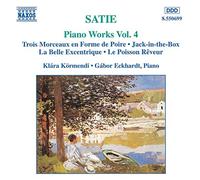 Erik Satie – Oeuvres pour piano Vol.4 – CD – NAXOS