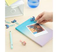 ERIK - Set de 4 Clips Stitch Disney avec Toppers, en Métal et PVC
