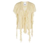Erika Cavallini - Blouses - Femme - Blouses et Chemises - Beige - Taille: 38 FR