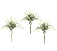 Erikabusch Lot de 3 brindilles artificielles de bruyère 35 cm - Branche décorative comme Un véritable Bouquet - Décoration de Table - Plante d'automne - Bouquet Floral