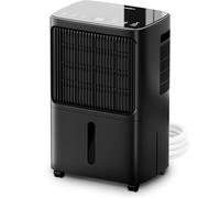 Erikssøn Déshumidificateur avec affichage LED, minuterie et sécurité enfant | Élimine 16 L d'humidité par 24 h | Pour une pièce d'environ 70 m² (140 m³) | écoénergétique avec capteur d'humidité