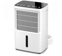 Erikssøn Deshumidificateur D Air Anti moisissure 16l/24 h - Maison Déshumidificateur D'air écran LED Absorbeur D'humidité electrique avec capteur - Desumificateur D Humidité - Dehumidificateurs