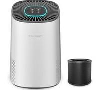 Erikssøn Purificateur d’Air Air Purifier Elite - Blanc - 240 m³/h - Aide contre la poussière, le rhume des foins et les allergies - Filtre HEPA 14 - Ionisateur réglable - Ultra silencieux en mode veil