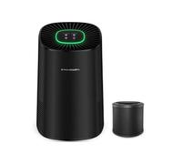 Erikssøn Purificateur d'Air Air Purifier Elite - Noir - 240 m³/h - Aide contre la poussière, le rhume des foins et les allergies - Filtre HEPA 14 -