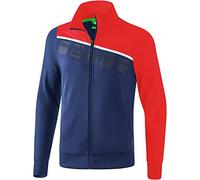 Erima 1021906 5-C Veste en polyester Mixte Enfant, Multicolore (New navy/Red/White), FR : XS (Taille Fabricant : 164)