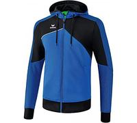 Erima 1071801 Veste d'entraînement avec capuche Mixte Adulte, New Royal/Noir/Blanc, FR : 2XL (Taille Fabricant : XXL)