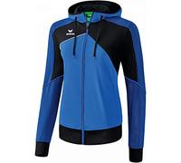 Erima 1071825 Veste d'entraînement avec capuche Femme New Royal/Noir/Blanc FR : XS (Taille Fabricant : 34)