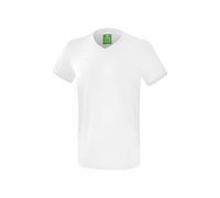 Erima Style T-Shirt Mixte Enfant, Blanc, FR : XS-S (Taille Fabricant : 164)