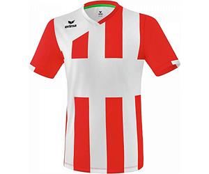 Erima 3131816 Maillot de Sport Mixte Adulte, Rouge/Blanc, FR : L (Taille Fabricant : L)