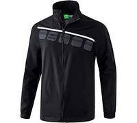 Erima 5-C Veste Tous Temps Slicker Mixte Enfant, Noir/Blanc, FR : XXS (Taille Fabricant : 128)