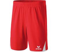 Erima Short Classic 5-C Homme, Rouge/Blanc, FR : M (Taille Fabricant : M)