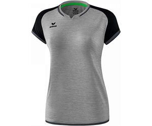 Erima 6281903 Maillot Femme, Gris Chiné/Noir/Dark Grey, FR : L (Taille Fabricant : 40)