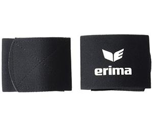 Erima 724002 Protège-Tibias Lot de 2, Mixte Adulte, Noir, Taille uniqe