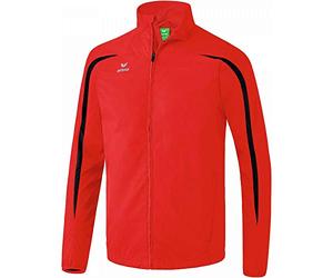 Erima 8060706 Veste de Course Mixte Enfant - Rouge (Noir) - 140