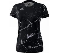 Erima 8081913 T-Shirt Femme, Noir/Marbre, FR : S (Taille Fabricant : 36)