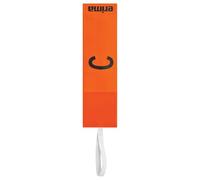 Erima Adulte Unisexe Brassard de Capitaine avec Velcro (7242510) Orange Fluo, 2