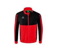 Erima Unisex Six Wings presentation jacket, rouge/noir, M