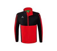 Erima Adulte Veste Six Wings avec manches amovibles,rouge/noir,S
