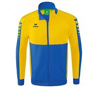 Erima Mixte Veste Worker Six Wings, new royal/jaune, 3XL EU