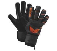 Erima Aeroclaw New Talent Gants de Gardien de But (7222606) Mixte, Noir/Orange, 10