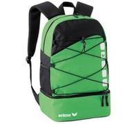 Erima Club 5 Sac à Dos Multifonctions avec Compartiment inférieur Mixte Adulte, Green/Noir, Taille Unique