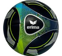 Erima Ballon de Football Hybrid Training Mixte Adulte (7192211), Noir/Vert Citron, 5