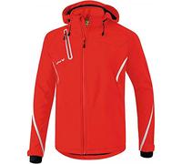 Erima Basic Fonction Veste Softshell Homme, Rouge/Blanc, 3XL