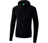 Erima Basic Uni Sweat à capuche Enfant Noir FR: XS (Taille Fabricant: 164)