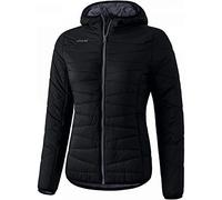 Erima Basics Doudoune Femme, Noir/Gris Foncé, FR : L/XL (Taille Fabricant : 46)
