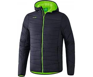 Erima Basics Doudoune Homme Gris Foncé/Green Gecko FR : L (Taille Fabricant : L)