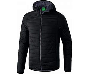 Erima Basics Doudoune Mixte Enfant, Noir/Gris Foncé, FR : XS (Taille Fabricant : 152)